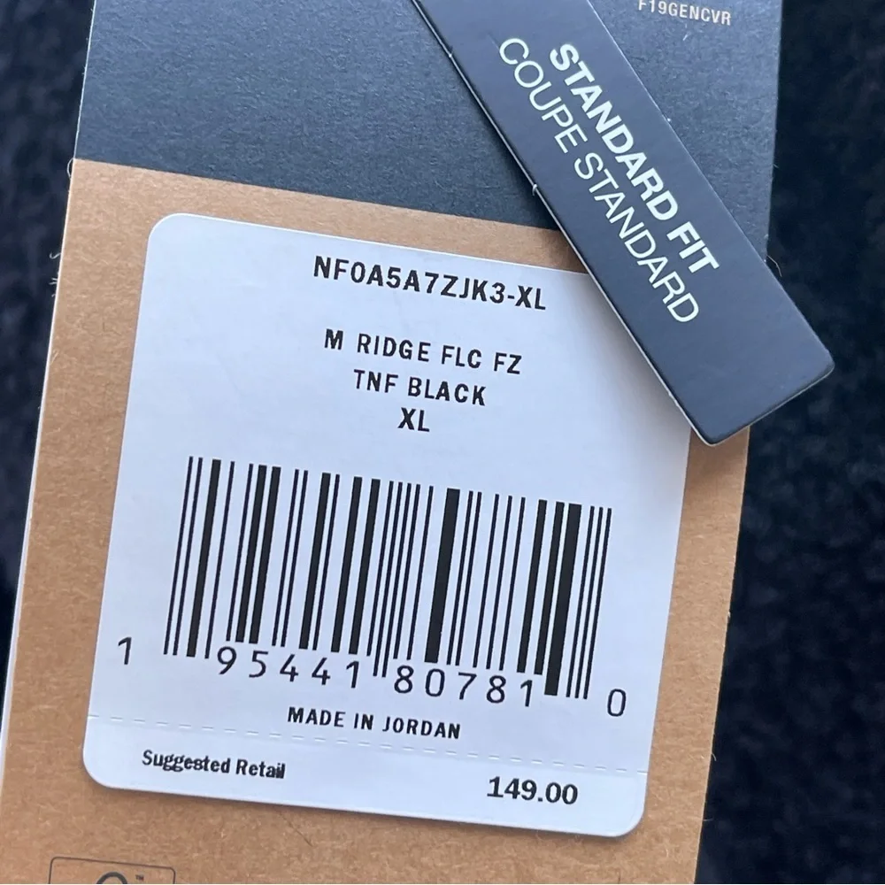 THE NORTH FACE RIDGE‎ FULL-ZIP SHERPA FLEECE JACKET (X-LARGE)